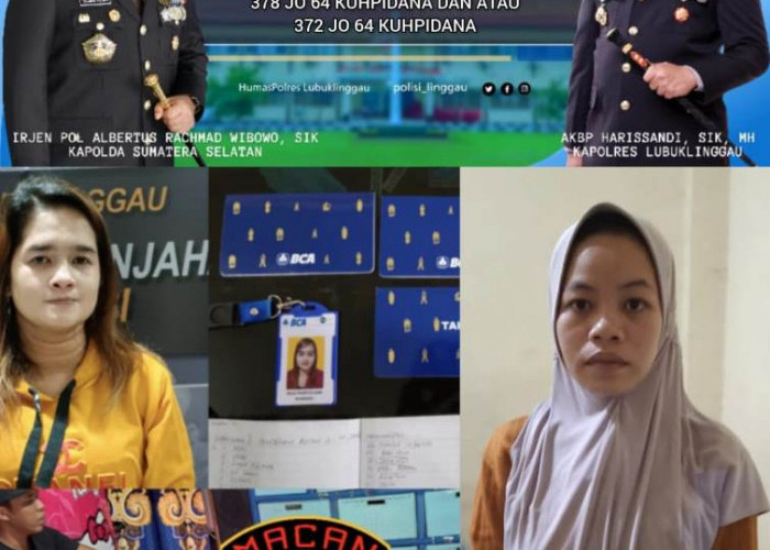 Dua Wanita Muda Ini Terlibat Komplotan Penipuan Pinjaman UMKM
