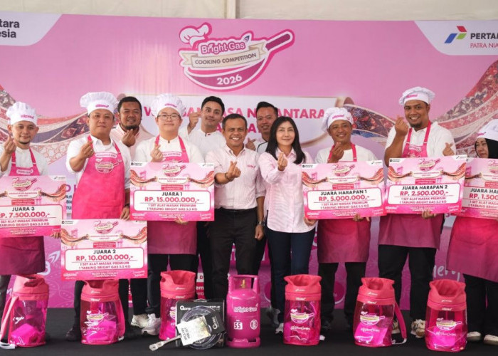 Pertamina Patra Niaga Regional Sumbagsel Angkat Kuliner Nusantara lewat Bright Gas Cooking Competition