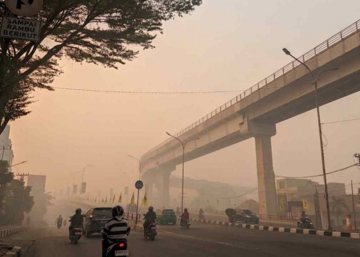 Kabut Asap Makin Parah di Palembang, Warga Tuntut Kerja Nyata Pemda