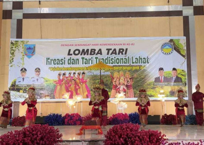 Siswa SMPN 3 Lahat Sabet Juara Harapan 3 Lomba Tari Tradisional, Begini Apresiasi Sang Kepala Sekolah