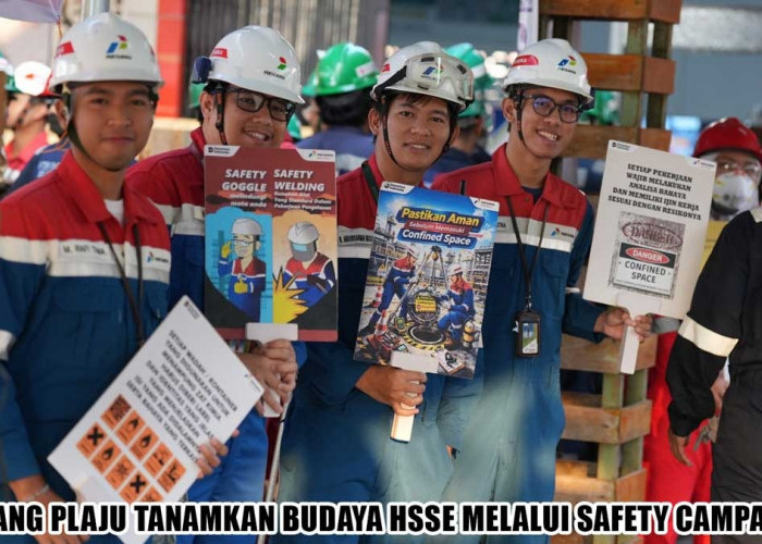 Keren! Kilang Plaju Gaspol Budaya HSSE Lewat Safety Campaign, Targetkan Zero Accident di 2026