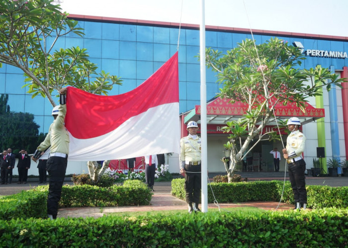 Upacara Kenang Jasa Pahlawan, Pekerja Kilang Pertamina Plaju Komitmen Jaga Ketahanan Energi Nasional