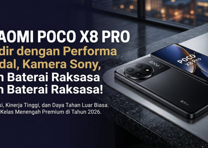 Bawa Baterai 6.500 mAh dengan Fast Charging 100W, Xiaomi Poco X8 Pro Siap Jadi Raja Baru HP Kelas Menengah