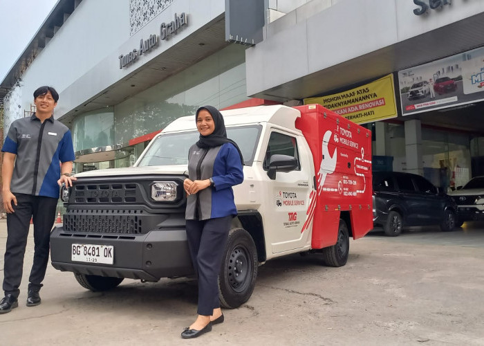 Permintaan Service Meningkat, TAG Palembang Tambah Unit Armada Toyota Mobile Service 