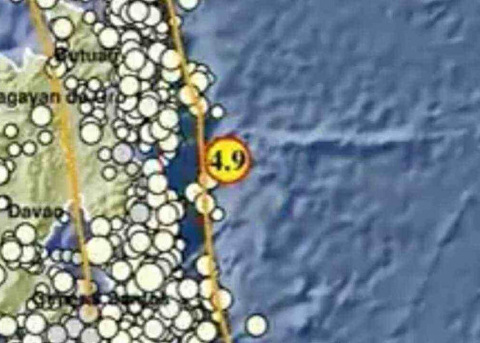 Update BMKG, Pagi Ini Gempa Magnitudo 4.9 Guncang Melonguane Sulut, Titik Episentrumnya Disini