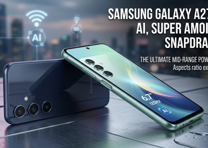 Buang Exynos dan Pilih Snapdragon! Ini Bocoran Spesifikasi Gahar Samsung Galaxy A27 5G yang Bikin Kepincut