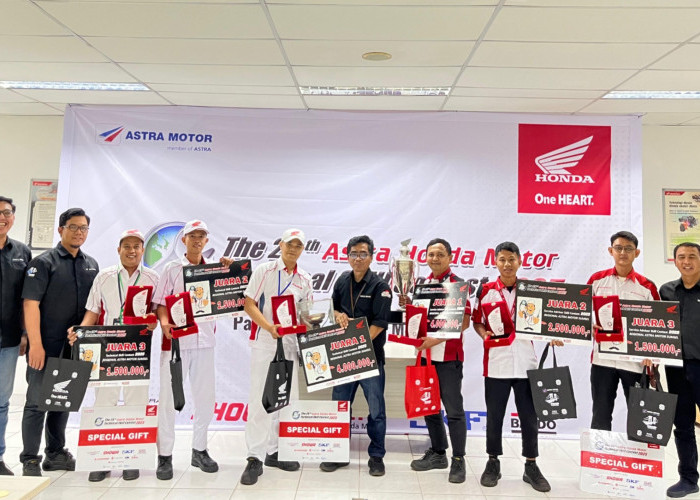 Technical Skill Contest 2025 Sumsel, Ajang Unjuk Skill Teknisi dan Service Advisor Honda