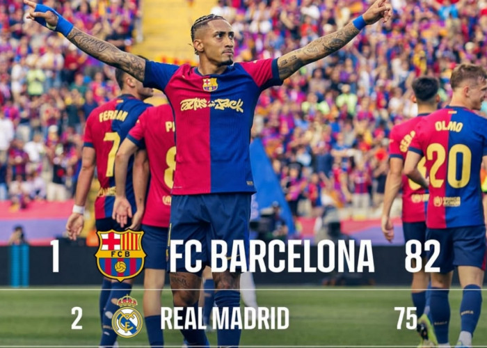 Barcelona 4-3 Real Madrid: Hat-trick Mbappe Tidak Mampu Menangkan Laga El Clasico