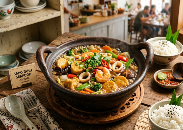 Nagihnya Kebangetan! Rahasia Resep Sapo Tahu Seafood ala Chinese Resto