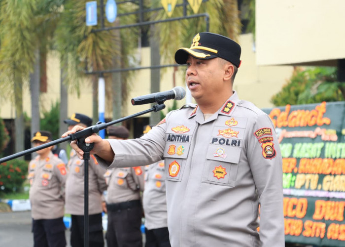 Kapolres Lubuk Linggau Apresiasi Personel atas Suksesnya HUT ke-80 Bhayangkara 2026