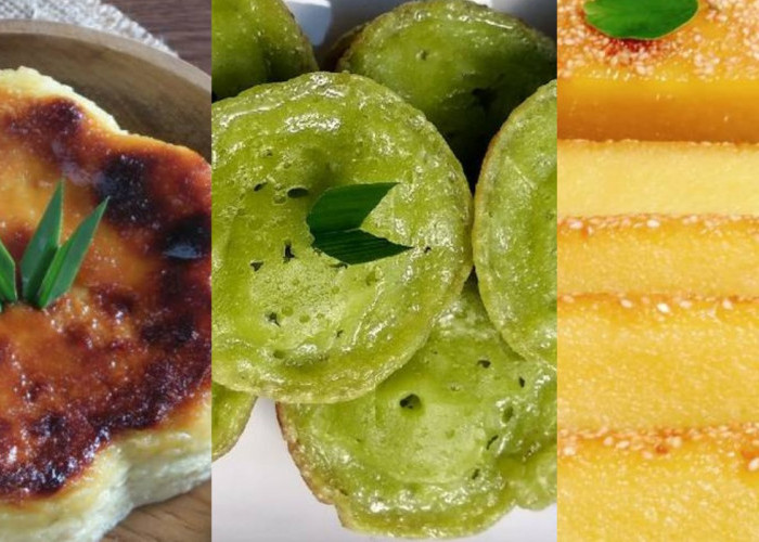 Super Gampang, Lumer Dimulut Bikin Nagih! Ini Dia Resep Kue Bingka Tradisional DiJamin Enak Banget