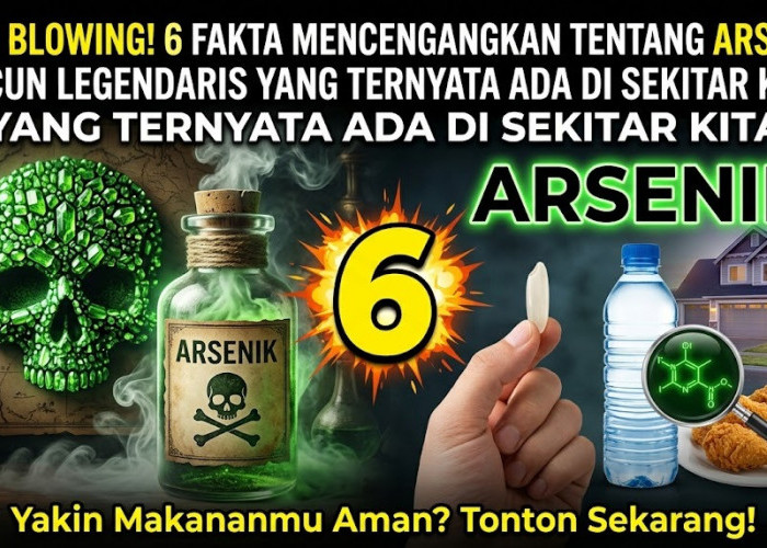Mind Blowing! 6 Fakta Mencengangkan Tentang Arsenik, Racun Legendaris yang Ternyata Ada di Sekitar Kita