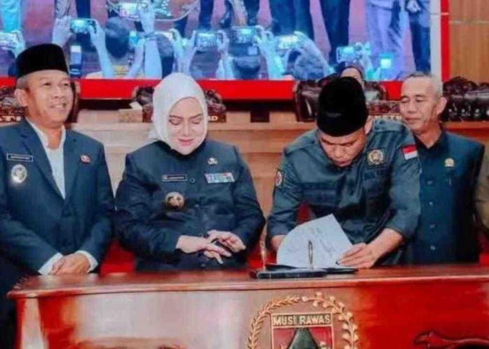DPRD Musi Rawas Gelar Rapat Paripurna Penyampaian LKPJ Bupati Tahun Anggaran 2024