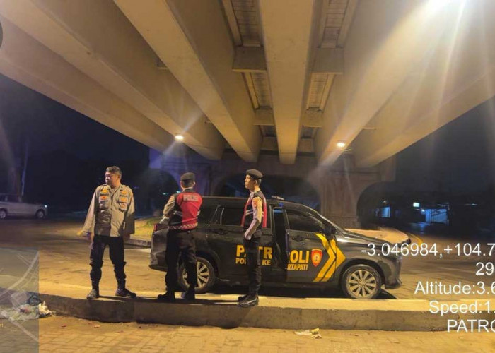 Tekan Angka Begal dan 3C: Mobil Patroli Presisi Polrestabes Palembang Sisir Jalanan Malam
