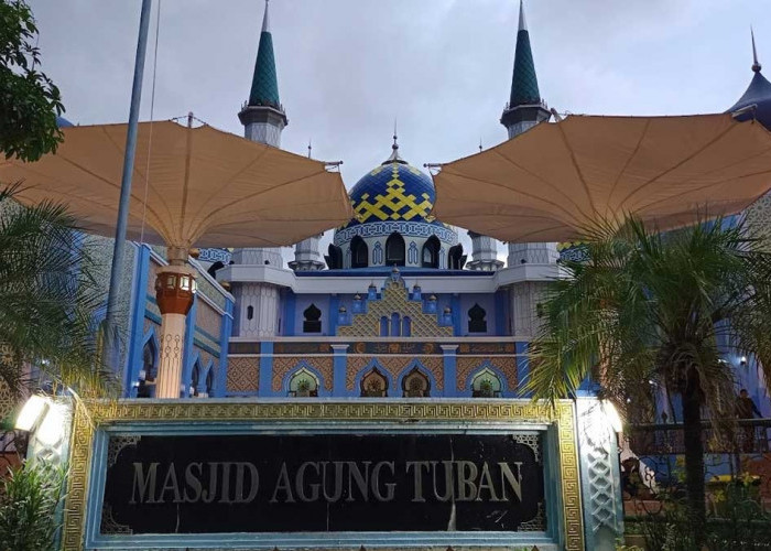 Pancarkan Pesona Negeri 1.001 Malam, Masjid di Tuban Ini Gabungkan Berbagai Gaya Arsitektur Islam 