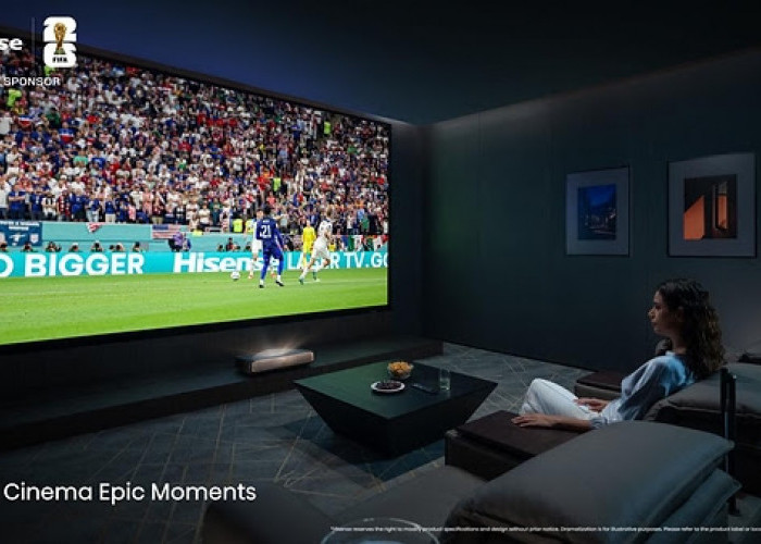 Bawa Atmosphere Stadion ke Ruang Tamu! Hisense Boyong Inovasi Layar Laser Buat FIFA World Cup 2026