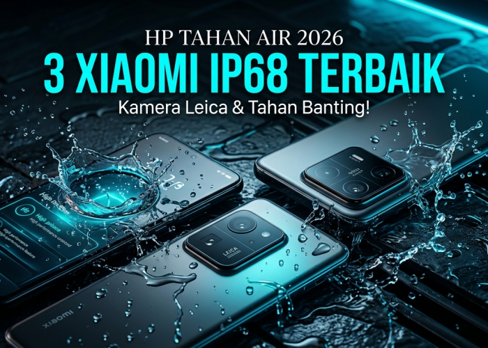 Sudah Kantongi Sertifikasi IP68: 3 Pilihan HP Xiaomi Tahan Air Terbaik yang Paling Diincar Tahun 