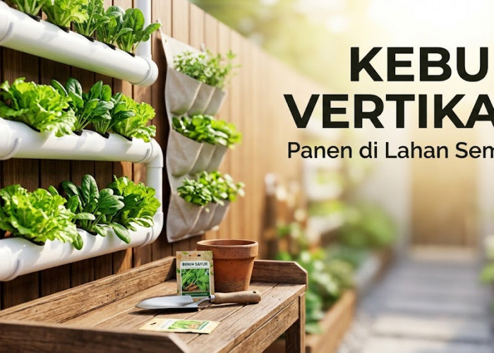 Lahan Sempit Bukan Halangan: 3 Ide Kreatif Kebun Vertikal di Pagar Rumah untuk Panen Sayuran Segar Setiap Hari