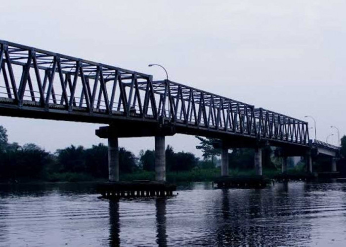 Ini Jembatan Terpanjang di Sumut dengan View Terbaik, Membentang 600 Meter di Atas Sungai Asahan