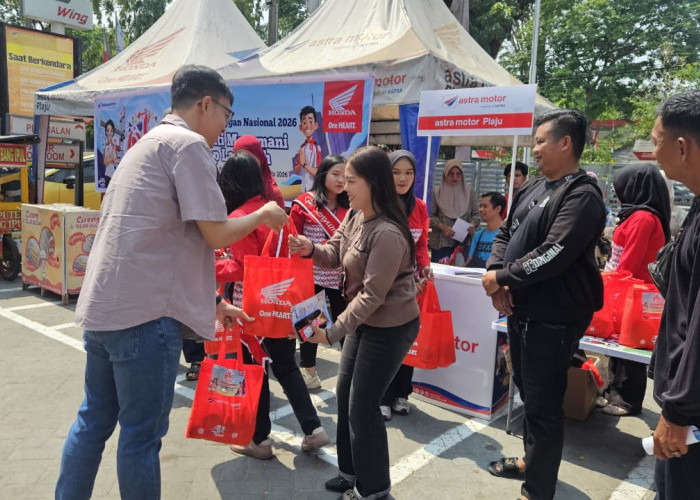 Rayakan Harpelnas 2026, Astra Motor Sumsel Berikan Apresiasi bagi Konsumen Setia Honda