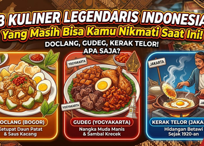 Sudah Ada Sejak Zaman Penjajahan Belanda: 3 Kuliner Legendaris Nusantara Ini Mulai Langka tapi Wajib Dicicipi