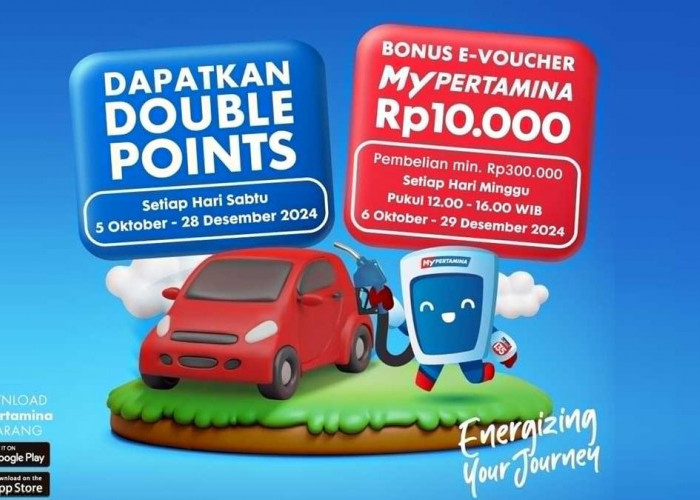 Promo MyPertamina Oktober, Beli Pertamax Series dan Dex Series Pakai Link Aja, Bonus Double Points 