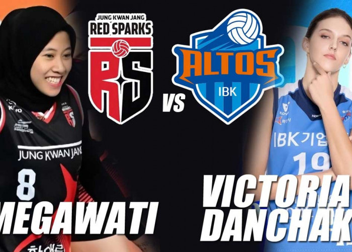 Preview: Red Sparks vs IBK Altos, Adu Tajam Megawati dan Victoria Danchak