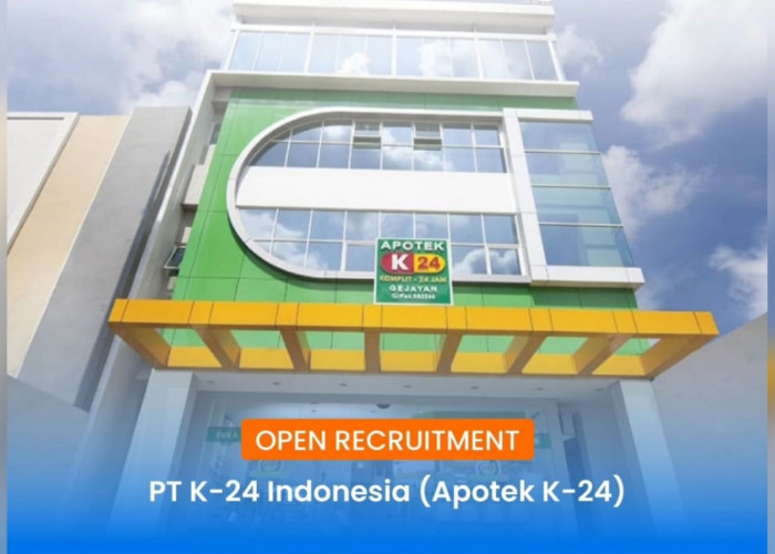 Lowongan Kerja PT K24 Indonesia Apotek K24 untuk Lulusan SMA SMK D3 S1 Semua Jurusan