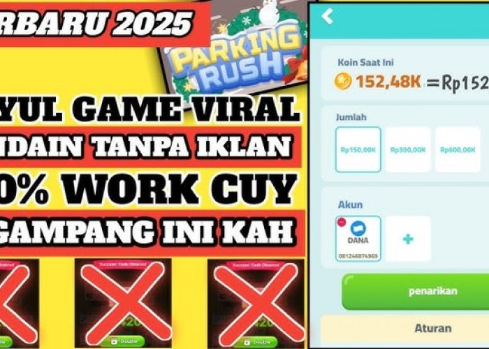 Saldo DANA Gratis Rp754.000 dari Aplikasi Parking Rush? Coba Sekarang dan Buktikan Sendiri!