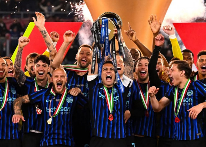 Lazio 0-2 Inter: Tim Asuhan Chivu Meraih Double Winner Domestik dengan Kemenangan Coppa Italia