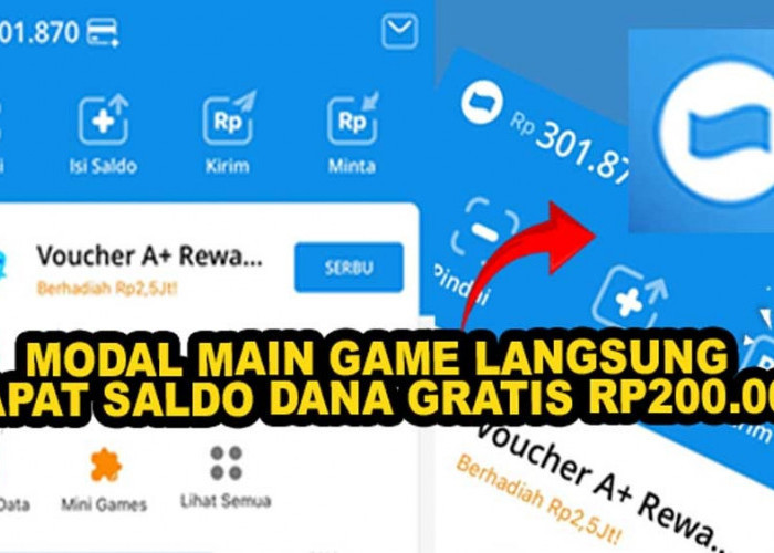 Cuma Main Game Bisa Dapat Saldo DANA Gratis Langsung Cair Rp95.000 dari Aplikasi Penghasil Uang