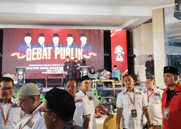 Paslon Toha-Rohman Pilih WO di Debat Kandidat Kedua, Ini Jawaban Ketua KPU Muba