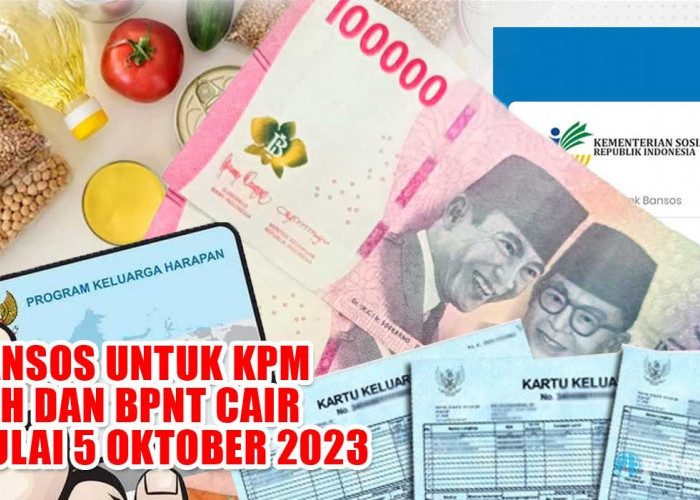 SP2D Sudah Keluar, Bansos untuk KPM PKH dan BPNT Cair Mulai 5 Oktober 2023 