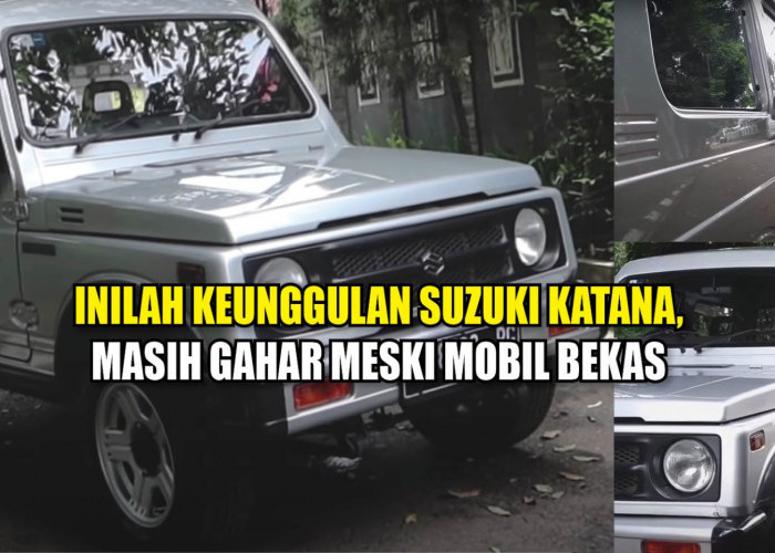 Inilah Keunggulan Suzuki Katana, Masih Gahar Meski Mobil Seken