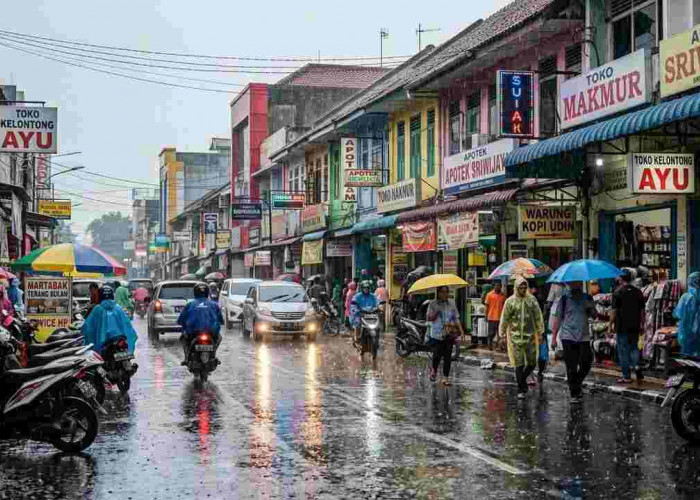 Hujan Ringan Bakal Guyur Seluruh Sumsel Hari Ini! Jangan Lupa Payung!