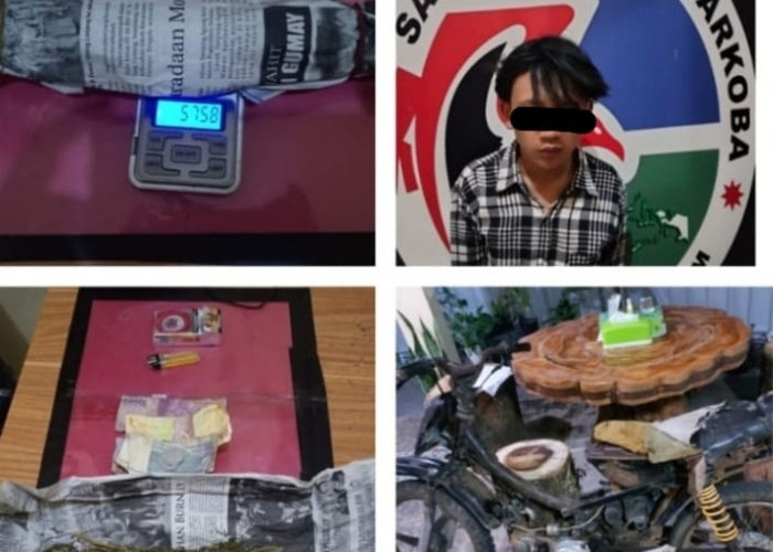  Hendak Transaksi Narkoba di Pinggir Jalan, Warga Pagaralam Disergap