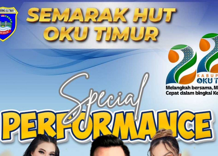 Siap Bergoyang! Ndarboy dan Deretan Artis Top Bakal Guncang HUT OKU Timur ke-22, Cek Tanggalnya