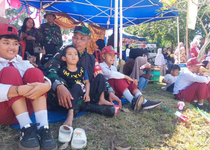 Sinergi Tanpa Batas! Senyum Siswa SDN 1 Tengaran dan TNI Warnai Pembukaan TMMD Reguler Ke-129