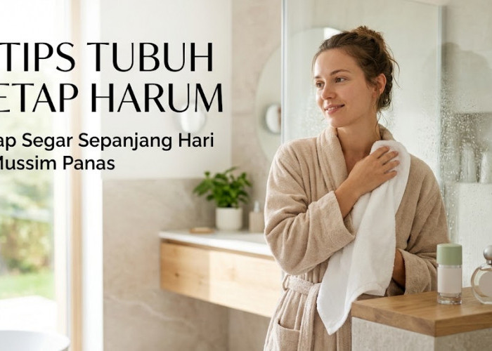 5 Strategi Jitu Tetap Segar dan Harum Seharian Mulai dari Suhu Mandi hingga Pemilihan Pakaian