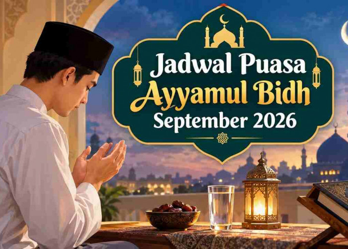 Umat Muslim Wajib Tahu! Ini Jadwal Puasa Ayyamul Bidh September 2026 dan Bacaan Niatnya
