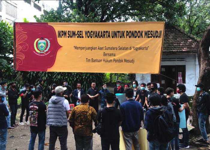 Mahasiswa Sumsel Minta Kembalikan Aset Asrama Pondok Mesudji di Yogyakarta