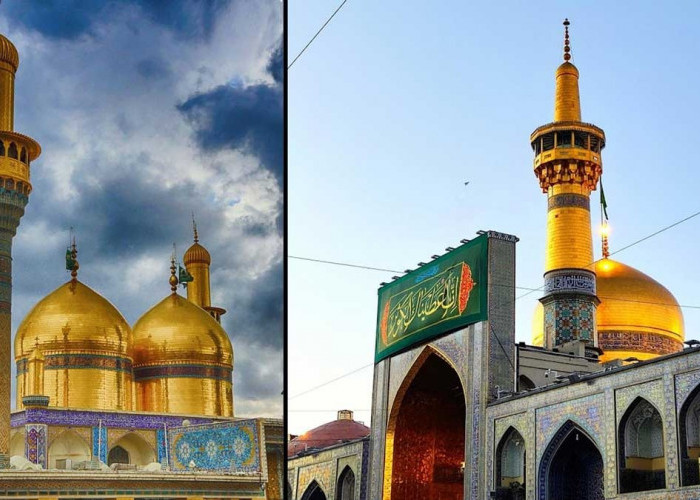 Masjid Termegah di Iran Ini Miliki Kubah Emas, Dihiasi Kaligrafi dan Seni Ukir yang Indah