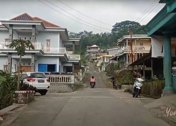 Kampung Unik di Wonogiri: Tersembunyi di Lereng Gunung, Berderet Rumah Bak Istana, Ini Pekerjaan Warganya