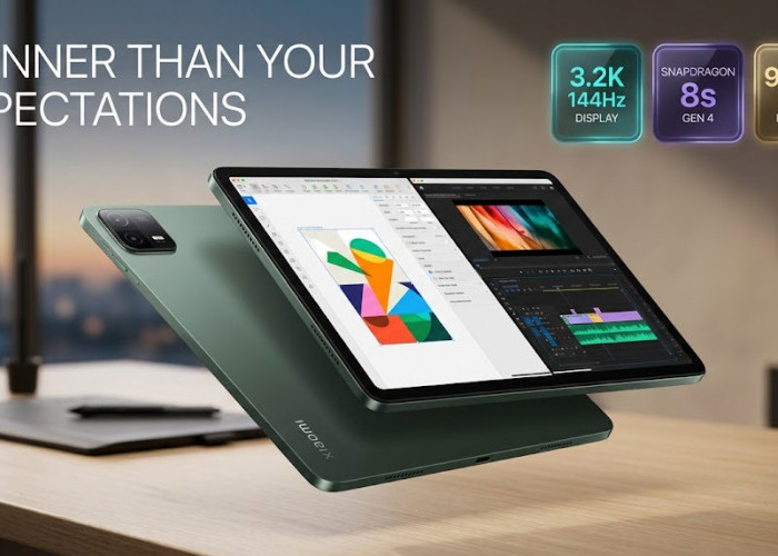 Nggak Perlu Mahal Beli Laptop, Tablet Tipis 5,75 mm dengan Layar 3.2K 144 Hz Ini Dibanderol Rp7 Jutaan Saja