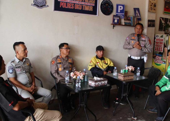 Kedai Kando Presisi: Langkah Satlantas OKU Timur Cetak Driver Online Jadi Duta Lalu Lintas