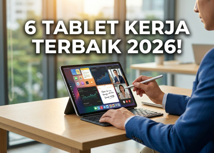 6 Tablet Kerja Terbaik 2026: Layar 120Hz dan Baterai Jumbo!