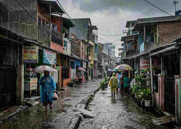Update Cuaca Sumsel Hari Ini: Hujan Ringan Mendominasi, Empat Lawang dan Pagar Alam Waspada Petir