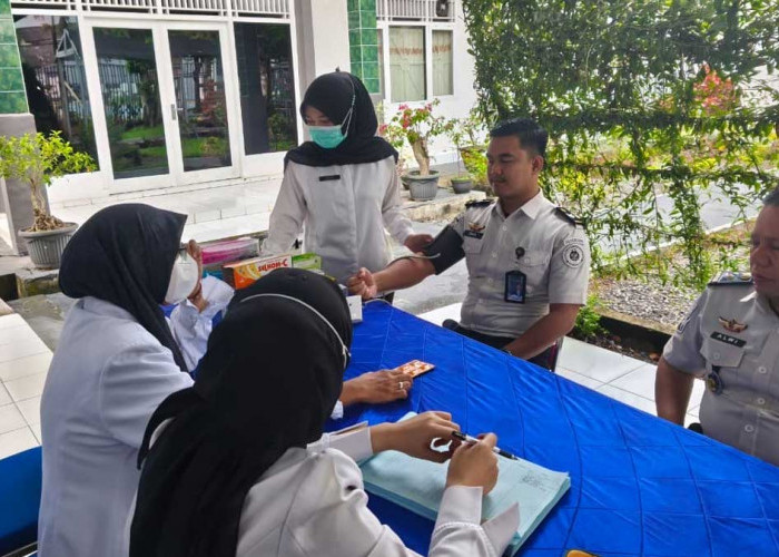 Peringati HBP ke-62, Rutan Baturaja Gelar Pengobatan Gratis untuk Petugas dan Warga Binaan