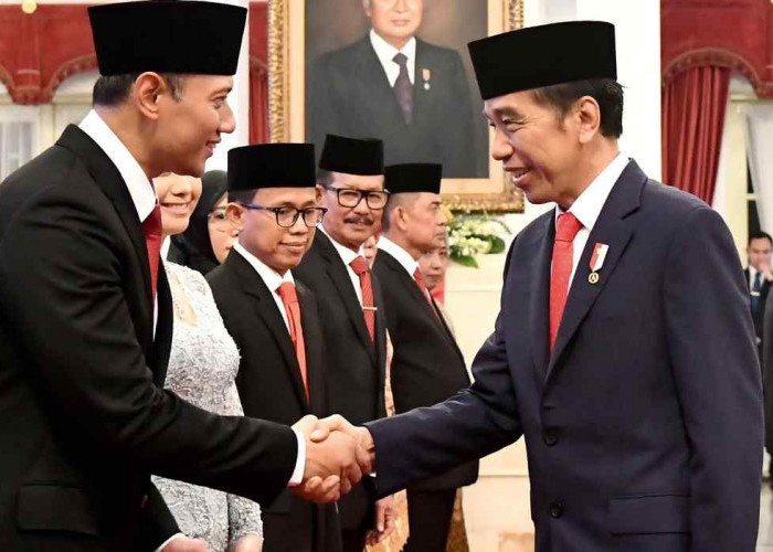 Resmi Dilantik Jokowi sebagai Menteri ATR/Kepala BPN, AHY Diminta Fokus 3 Hal Ini 