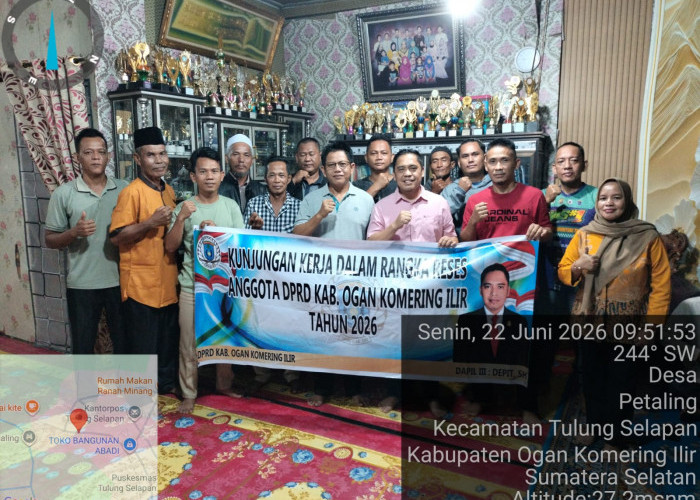 Anggota DPRD OKI Depit SH Siap Perjuangkan Aspirasi Masyarakat Desa Petaling 